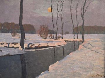 Heinrich Dortshagen (XX) - Winterlandschaft