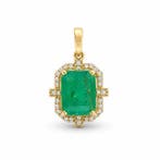 Zonder minimumprijs - Hanger - 14 karaat Geel goud - 2.44ct.