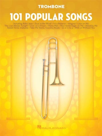 101 POPULAR SONGS - TROMBONE, Ophalen of Verzenden, Nieuw, Trombone