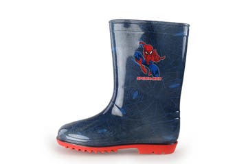 Spider-man Regenlaarzen Jongens in maat 33 Blauw, Verzenden, Jongen of Meisje, Spider-man, Laarzen