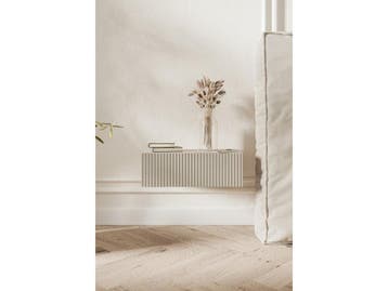 Selsey Veldio - Wandnachtkastje - 1 lade - Grijs beige, Verzenden, Nieuw