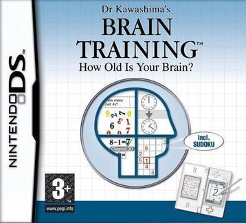 Braintraining Brain Training DS / 3DS - Morgen in huis, Ophalen of Verzenden, Zo goed als nieuw