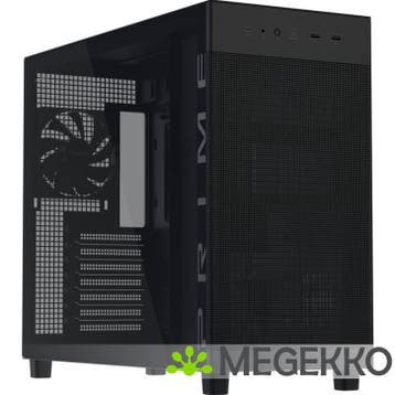 ASUS PRIME AP303 TG Black Zwart, Computers en Software, Computerbehuizingen, Verzenden, Nieuw