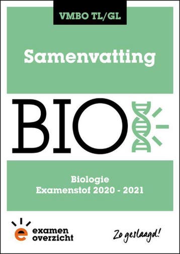 ExamenOverzicht - Samenvatting Biologie VMBO TL/GL, Boeken, Verzenden, Gelezen, ExamenOverzicht