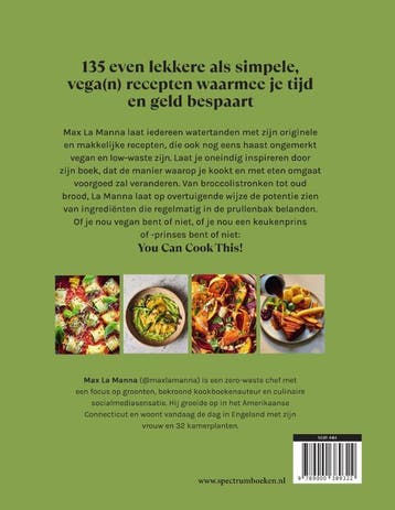 You can cook this! 9789000389322 Max la Manna, Verzenden, Zo goed als nieuw, Max la Manna