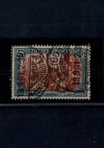 Duitse Rijk - Duitse Rijk 5 Mark Nr. 66 III - Michel-Nr. 66, Gestempeld