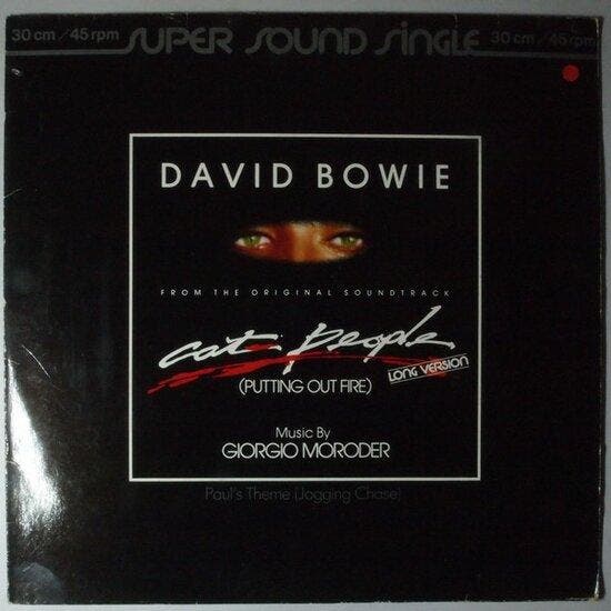 David Bowie - Cat people - 12, Cd's en Dvd's, Vinyl Singles, Verzenden