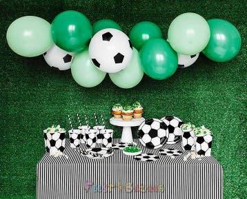 Voetbal Versiering Slingers Ballonnen Vlaggetjes EK WK, Ophalen of Verzenden, Nieuw