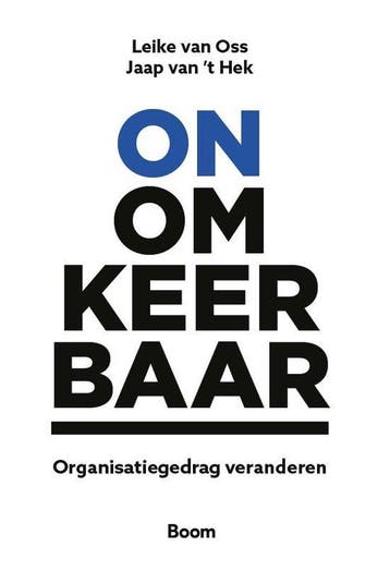 9789462761469 Onomkeerbaar | Tweedehands, Verzenden, Zo goed als nieuw, Leike van Oss