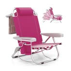 LIVSK Rugzak-Strandstoel - Verstelbare Rugleuning - Opvouwba, Verzenden, Nieuw