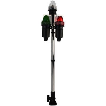 Navigatieverlichting Set 60cm Klapbaar op Batterijen Rvs, Ophalen of Verzenden, Nieuw