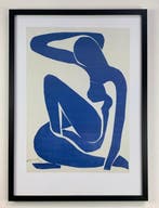 Henri Matisse (after) - Nu bleu I - 70 x 50 cm - Framed