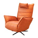 Relax fauteuil Jason van DS Meubel met hoge showroom korting, Verzenden, Minder dan 75 cm, Nieuw, Leer