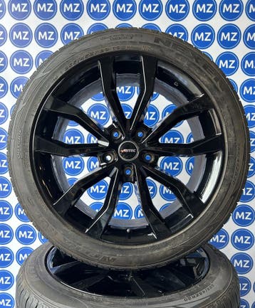 Volkswagen Touareg Audi Q7 20 inch zomerbanden + Velgen, Gebruikt, 255 mm, Banden en Velgen, Ophalen of Verzenden