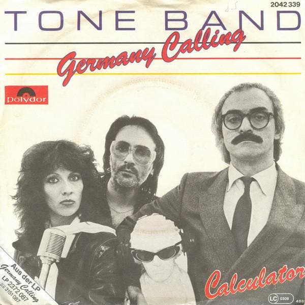 Tone Band - Germany Calling / Calculator, Cd's en Dvd's, Vinyl | Pop, Gebruikt, Ophalen of Verzenden