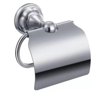 Klassiek Toiletrolhouder Best Design Liberty met Metalen, Doe-het-zelf en Verbouw, Sanitair, Ophalen of Verzenden, Nieuw, Bad