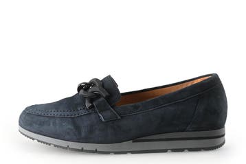 Gabor Instappers in maat 38 Blauw, Instappers, Gabor, Zo goed als nieuw, Verzenden