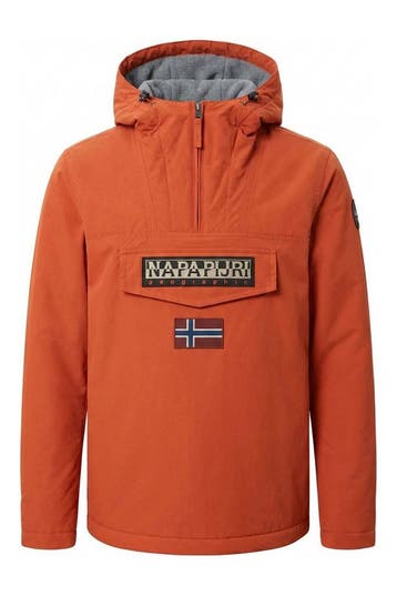 Napapijri Jas in maat L Oranje, Verzenden, Zo goed als nieuw, Overige kleuren, Napapijri