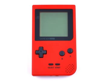 Gameboy Pocket Red, Spelcomputers en Games, Ophalen of Verzenden, Zo goed als nieuw