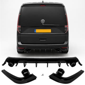 Diffuser | Geschikt voor Volkswagen | Caddy Maxi | LWB | MK5, Verzenden, Nieuw, Volkswagen