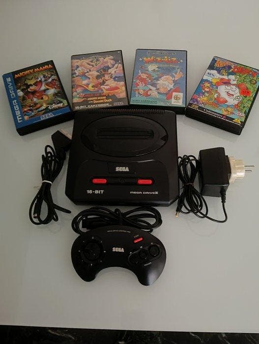 Sega - Mega Drive - mega drive 2 16 bit - Spelcomputer -, Spelcomputers en Games, Spelcomputers | Overige Accessoires