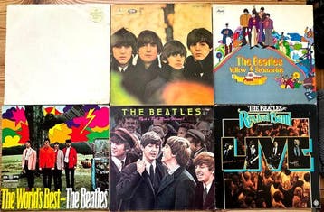 Beatles - 6 x great Beatles Albums - Diverse titels - LP, Nieuw in verpakking