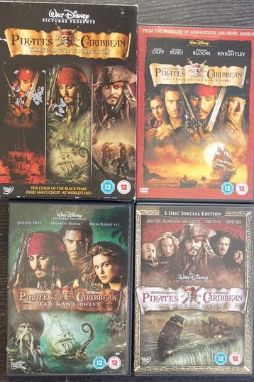 Pirates of the Caribbean 3 Movie collection Gratis verzenden, Cd's en Dvd's, Dvd's | Tv en Series, Gebruikt, Verzenden, Boxset
