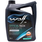 Wolf Officialtech 5W20 MS-FE Motorolie 5 Liter, Verzenden