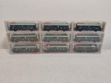 Fleischmann N - 8060/8061/8062 - Modeltrein personenwagen, Nieuw