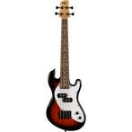 Kala Solid Body 4-String Fretted U-Bass Tobacco Burst, Verzenden, Nieuw