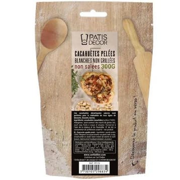 Patis Decor Pindas Ongezout Gepeld Geblancheerd 300g, Verzenden, Nieuw