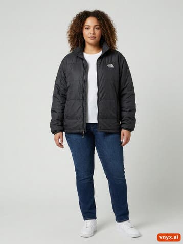 The North Face Pufferjassen Dames maat XL Grijs Vintage, Ophalen of Verzenden, Nieuw