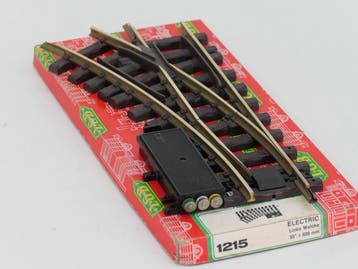 LGB 1215 Elektr.Weiche links, R1,30Grad, (oud model aandr..., Hobby en Vrije tijd, Gebruikt, Rails, Ophalen of Verzenden, LGB