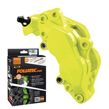 Foliatec Remklauwlakset | NEON geel | 4 Komponenten, Verzenden
