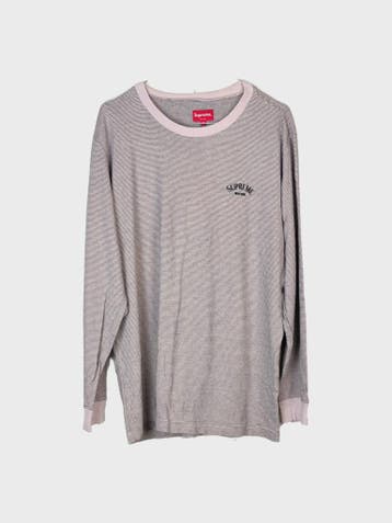 Supreme Long Sleeve Heren maat M Light Pink, Overige kleuren, Maat 48/50 (M), Ophalen of Verzenden, Zo goed als nieuw