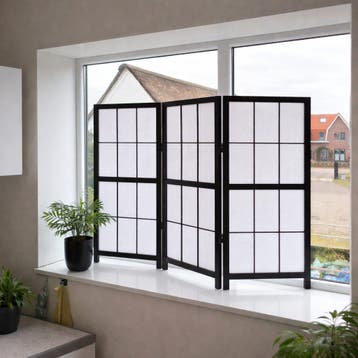 Kamerscherm Raamscherm Japans laag model 90 cm, Huis en Inrichting, Woonaccessoires | Kamerschermen, Verzenden, Nieuw