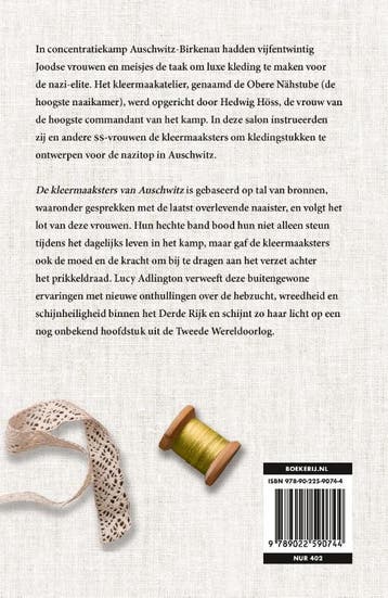 De kleermaaksters van Auschwitz 9789022590744 Lucy Adlington, Boeken, Verzenden, Gelezen, Lucy Adlington