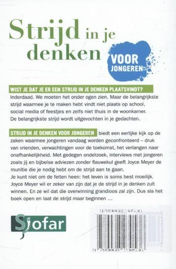 Strijd in je denken voor jongeren 9789068230536 Joyce Meyer, Verzenden, Gelezen, Joyce Meyer
