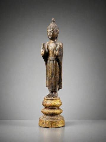 Bouddha - Ayutthaya Kingdom - 18th c. - sculptuur - Thailand