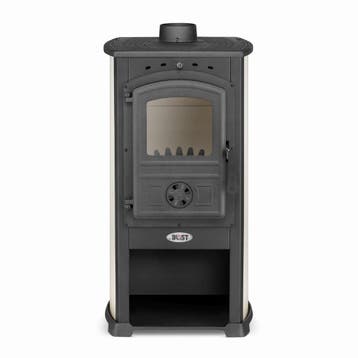 Houtkachel 10kW | Retro Stijl | A-kwaliteit | Beste Prijs, Ophalen of Verzenden, Nieuw, Vrijstaande haard, Houthaard