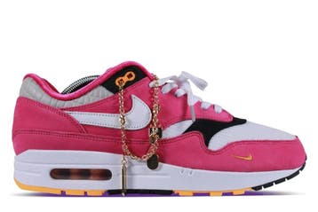 Nike Air Max 1 By You Deep Pink Urawa • 43, Ophalen of Verzenden, Nieuw, Nike, Sneakers of Gympen