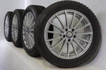 Mercedes GLA X156  18 inch velgen Dunlop Runflat Winterbande, Auto-onderdelen, Banden en Velgen, 18 inch, Gebruikt, Velg(en), Winterbanden
