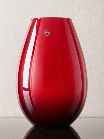 Holmegaard - Peter Svarrer - Vaas - Glas, gekleurde glas -
