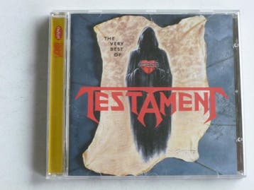 Testament - The very best of, Cd's en Dvd's, Ophalen of Verzenden, Zo goed als nieuw
