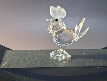 Swarovski - Beeldje - Rooster - 014497 - Kristal, Glas