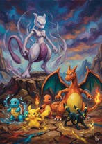 ANDSAL - Pikachu, Charizard, Charmander, Mewtwo, Umbreon &, Nieuw