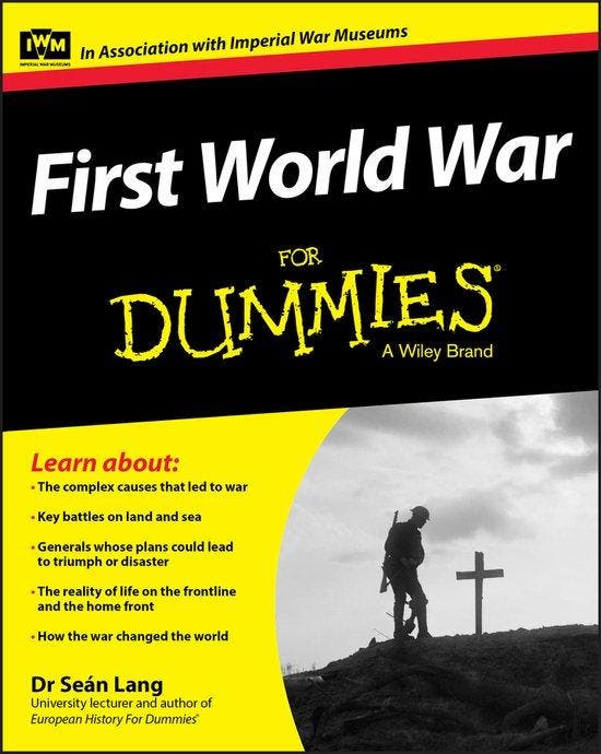 First World War For Dummies 9781118679999 Seán Lang, Boeken, Taal | Engels, Gelezen, Verzenden