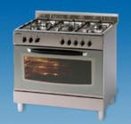 Gasfornuis met 5 branders en electrische oven, Ophalen of Verzenden, Nieuw zonder verpakking