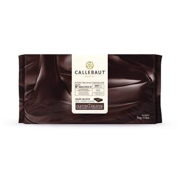 Callebaut Smeltchocolade Puur 5kg Blok (zonder suiker), Verzenden, Nieuw