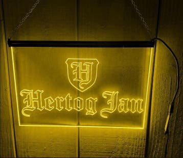 Led bord Hertog Jan, Verzamelen, Ophalen of Verzenden, Nieuw, Reclamebord